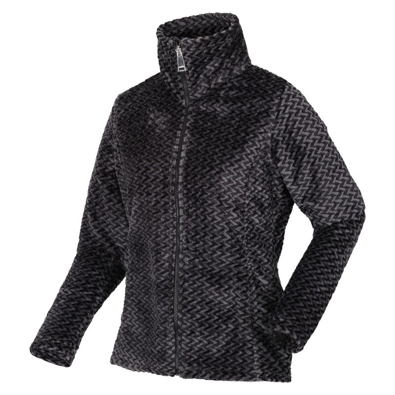 Veste polaire HELOISE Femme (Noir Tressé)