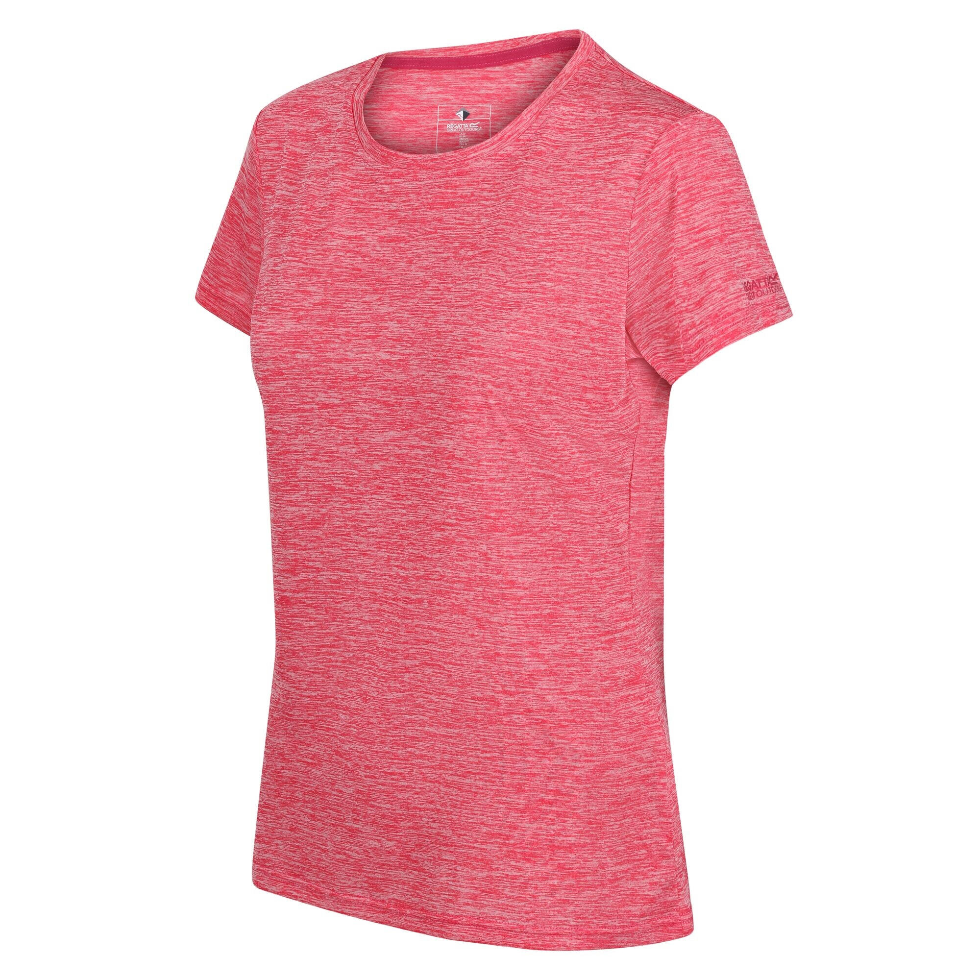 Dames Josie Gibson Fingal Edition Tshirt (Roze drankje) 3/4