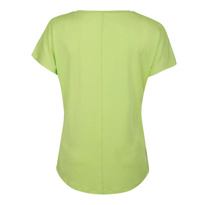 T-Shirt para Desportivo Mulher Verde Afiado