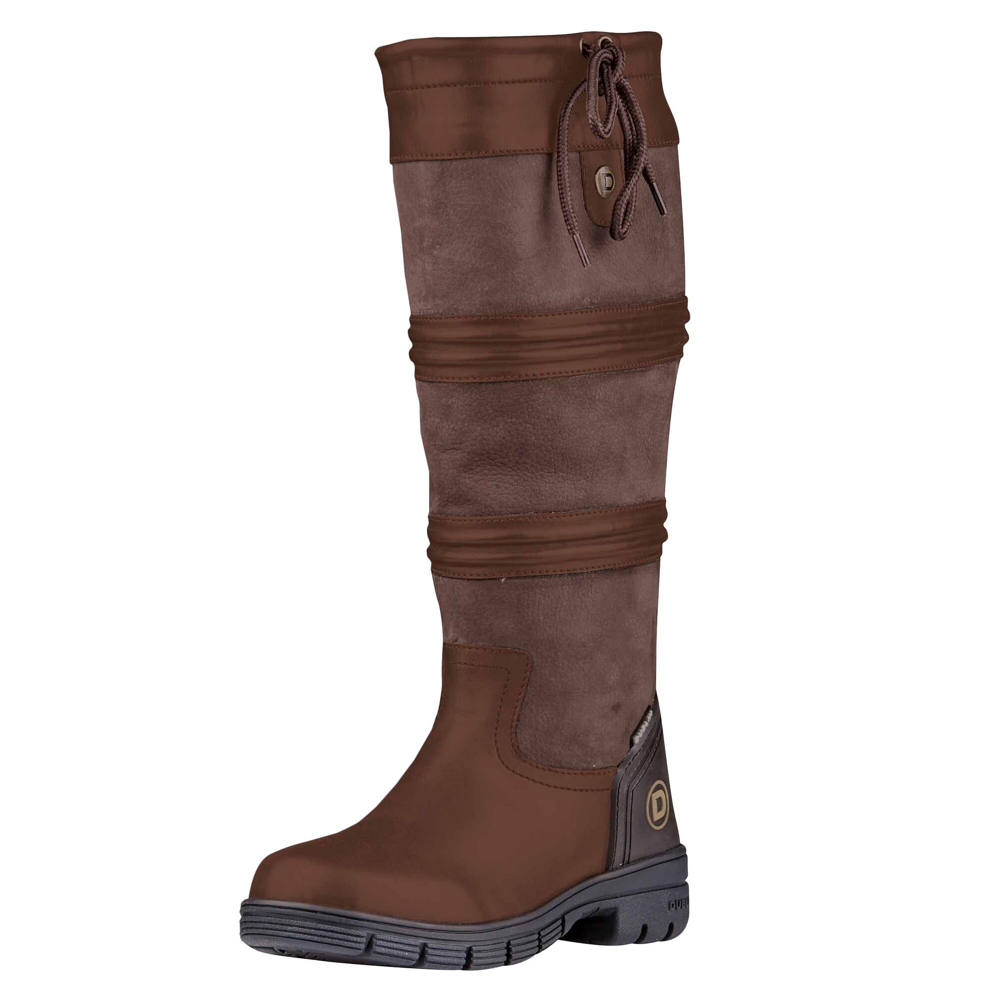 DUBLIN Unisex Adult Husk II Leather Jodhpur Boots (Brown)