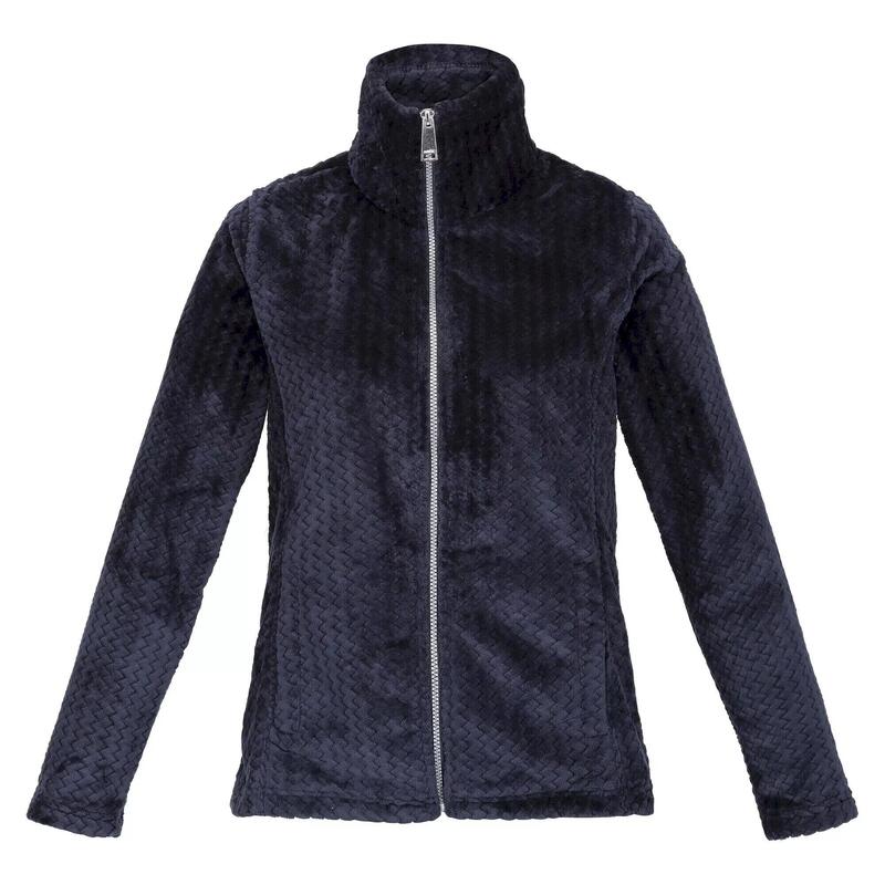 Veste polaire HELOISE Femme (Bleu marine Ondulation)