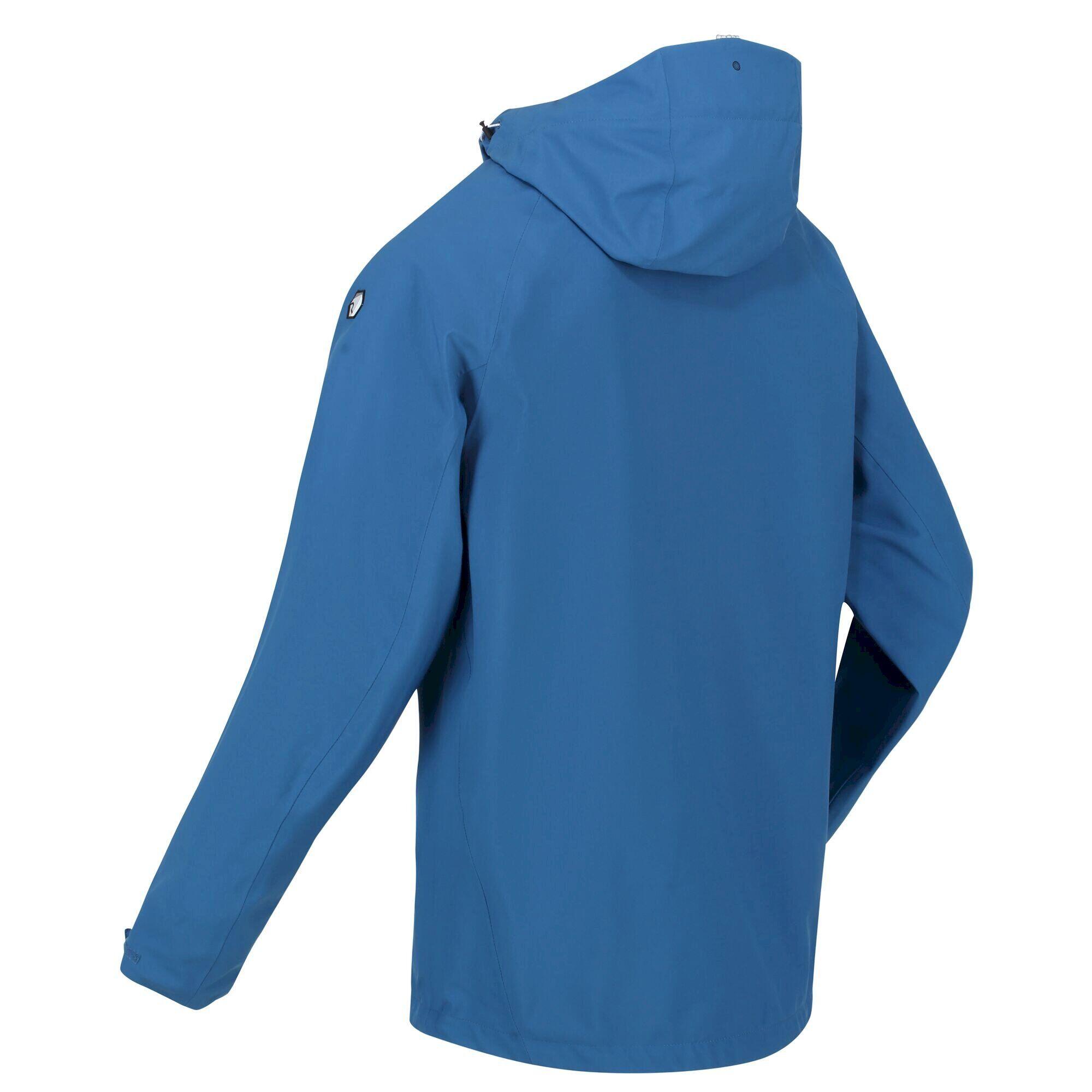 Mens Waterproof Jacket (Dynasty Blue) 3/5