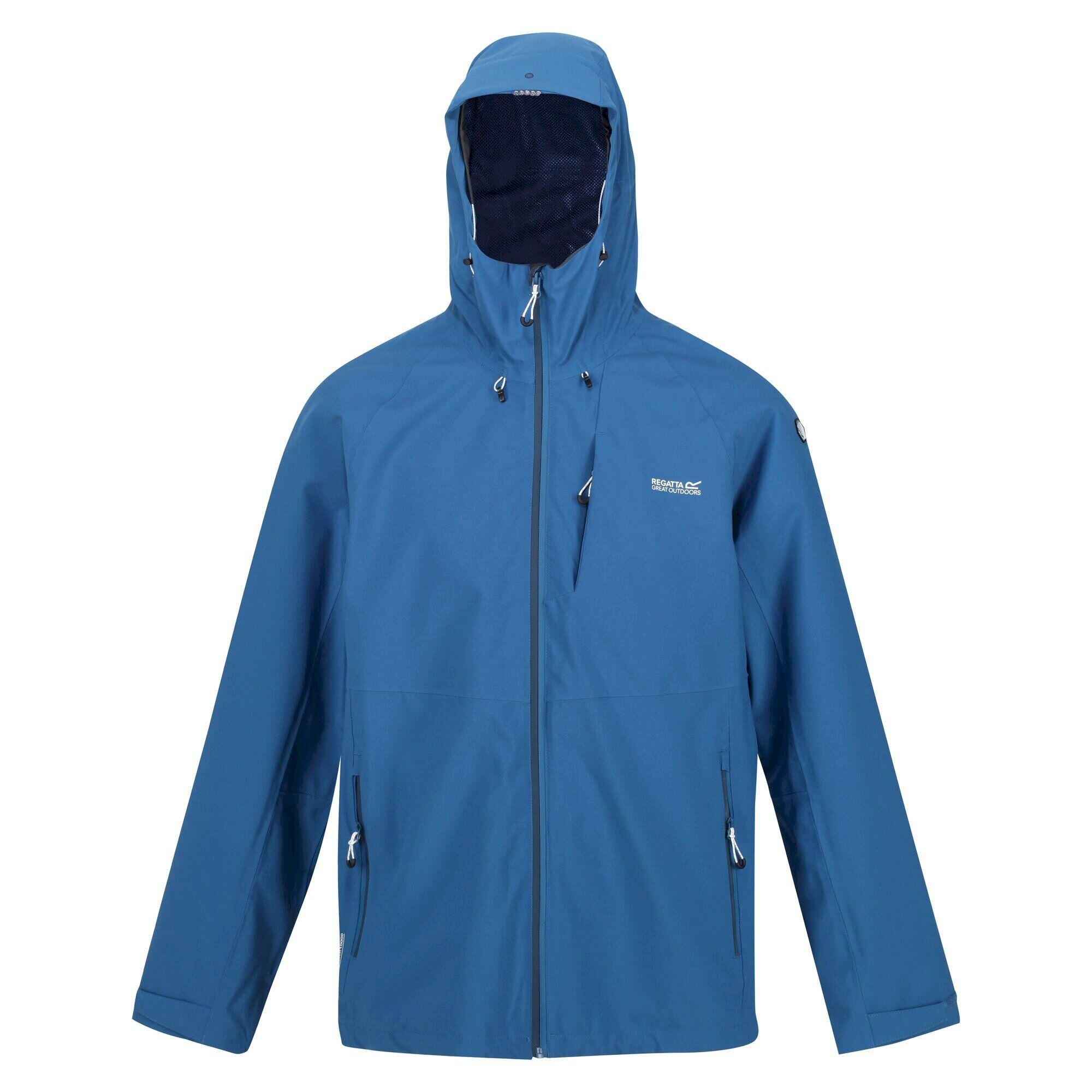 Mens Waterproof Jacket (Dynasty Blue) 1/5