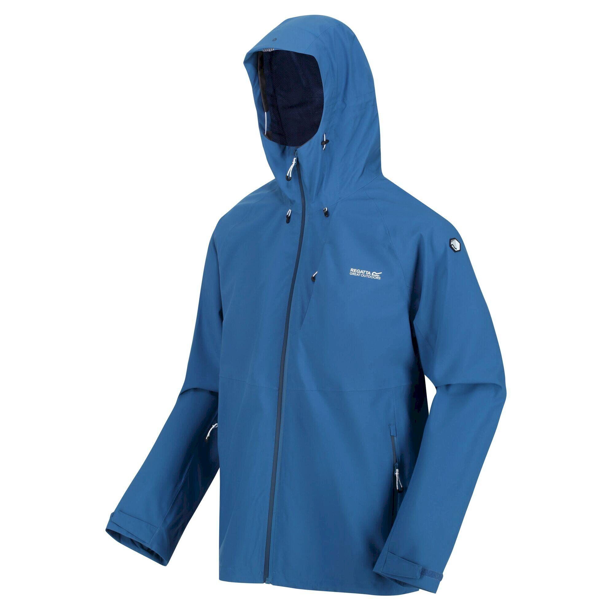 Mens Waterproof Jacket (Dynasty Blue) 4/5
