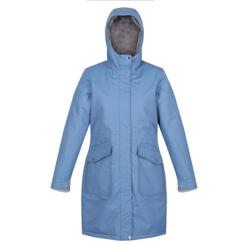 Parka Impermeabile Donna Regatta Romine Blu Ardesia