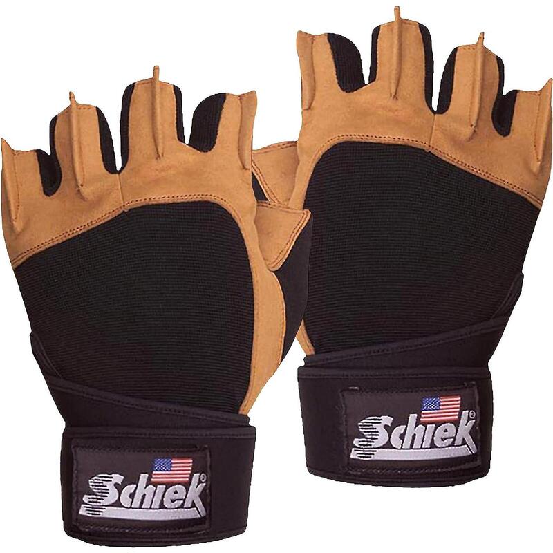 Powerlifting Gewichtheberhandschuhe Model 425 mit Handgelenkbandagen