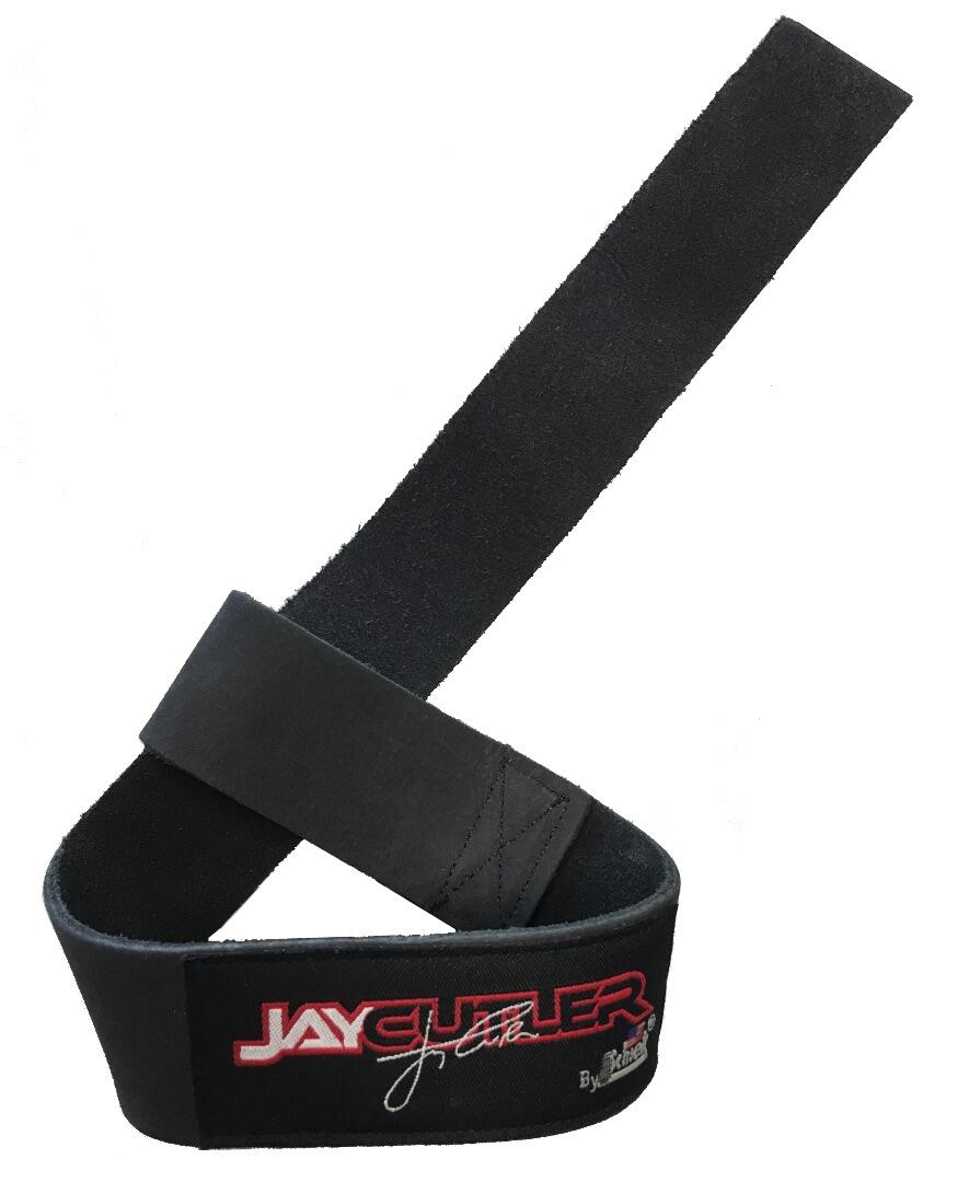 Jay Cutler Unterschrift 100% Leder Lifting Zughilfen Model J-1000LLS 2/5
