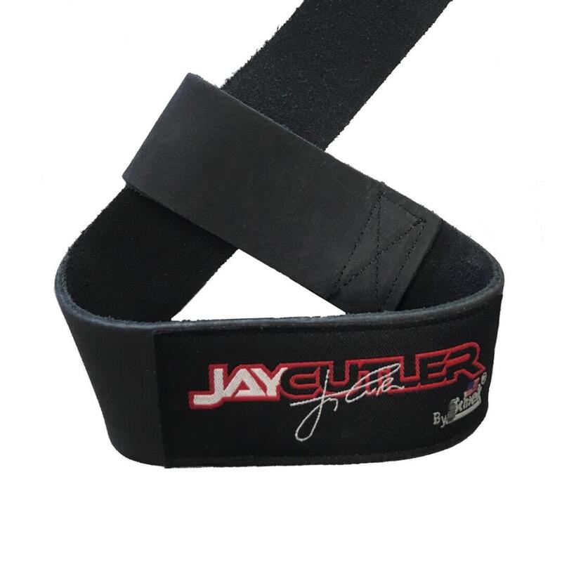 Jay Cutler Unterschrift 100% Leder Lifting Zughilfen Model J-1000LLS