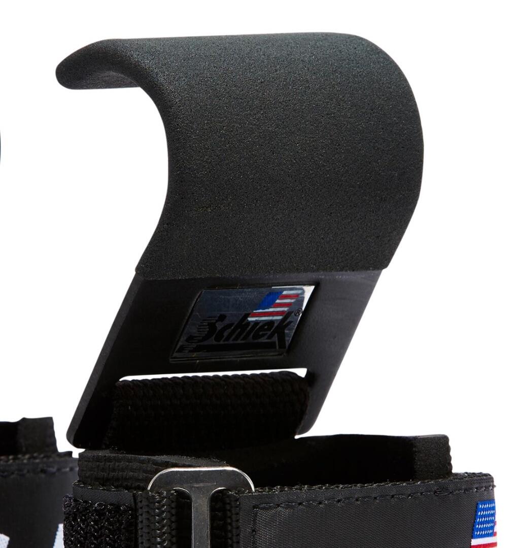 Schiek Sports 1200 Ganci Per Sollevamento Pesi – Supporto Polsi In Neoprene E Ganci In Acciaio Inox – Presa Antiscivolo