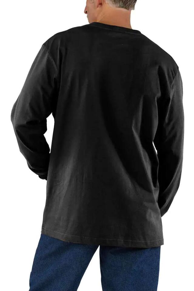 Koszulka męska z długim rękawem Carhartt Pocket T-Shirt 2/5