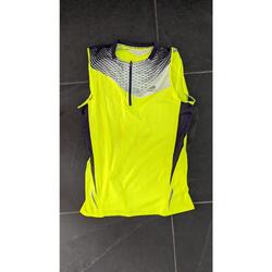 C2C - Kalenji Trail running t-shirt mouwloos geel