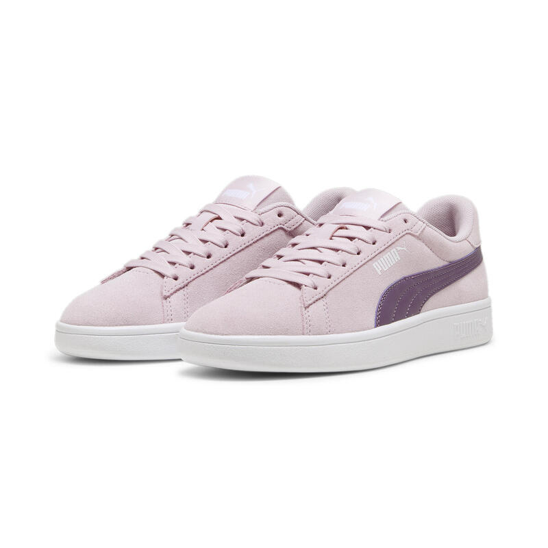 Sneakers Smash 3.0 Suede da ragazzi PUMA Grape Mist Crushed Berry White Purple