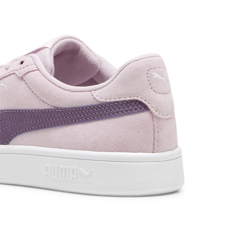 Sneakers Smash 3.0 Suede da ragazzi PUMA Grape Mist Crushed Berry White Purple