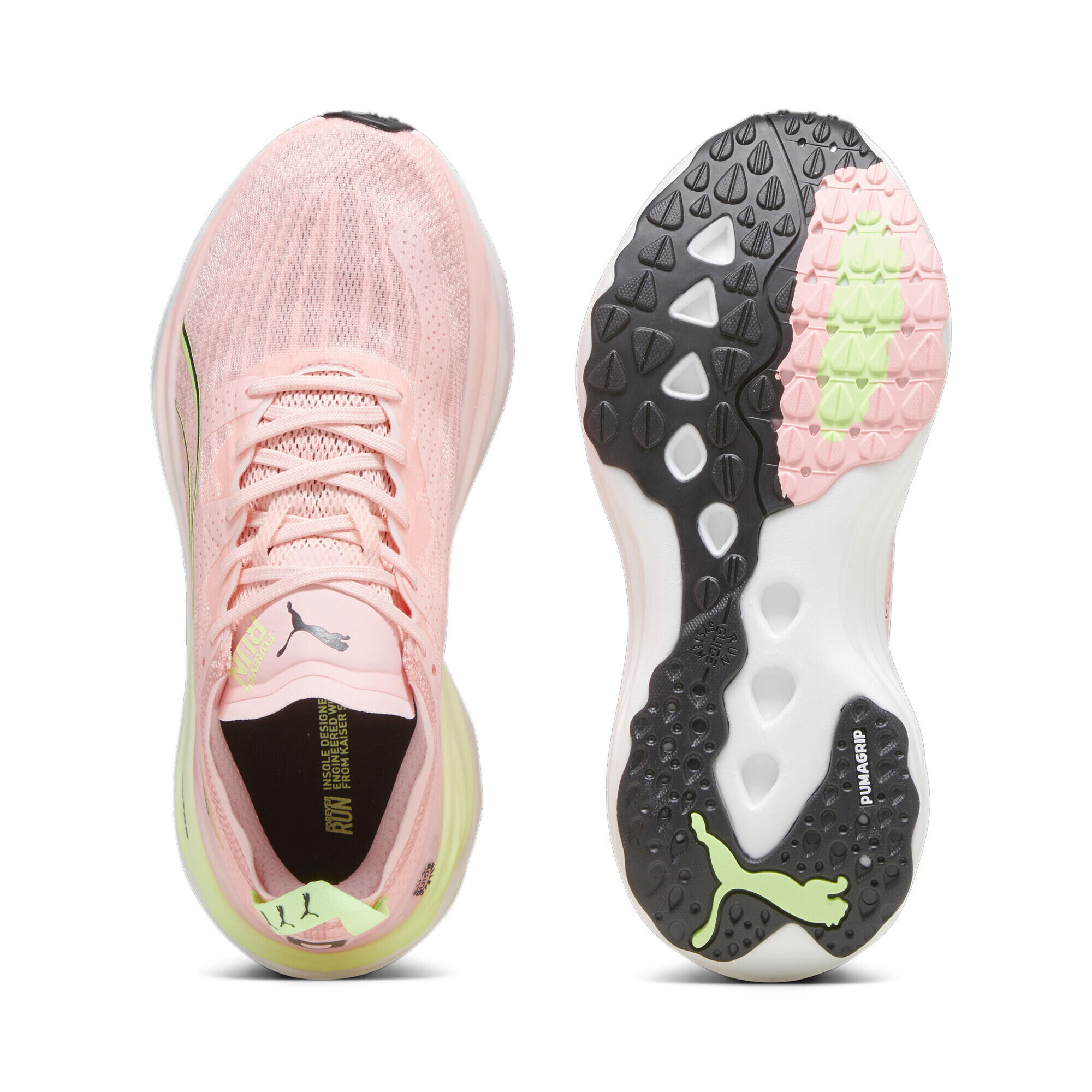 Zapatillas de running ForeverRun NITRO Mujer PUMA Koral Ice Speed Green Pink 6/7