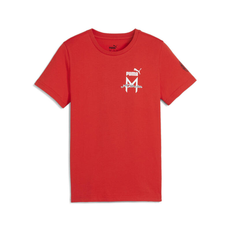 T-shirt AC Milan Ftblicons per ragazzi PUMA Red