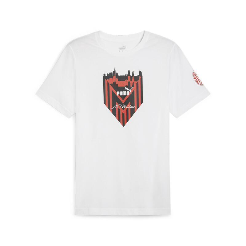 AC Milan Ftblicons T-Shirt Herren PUMA White