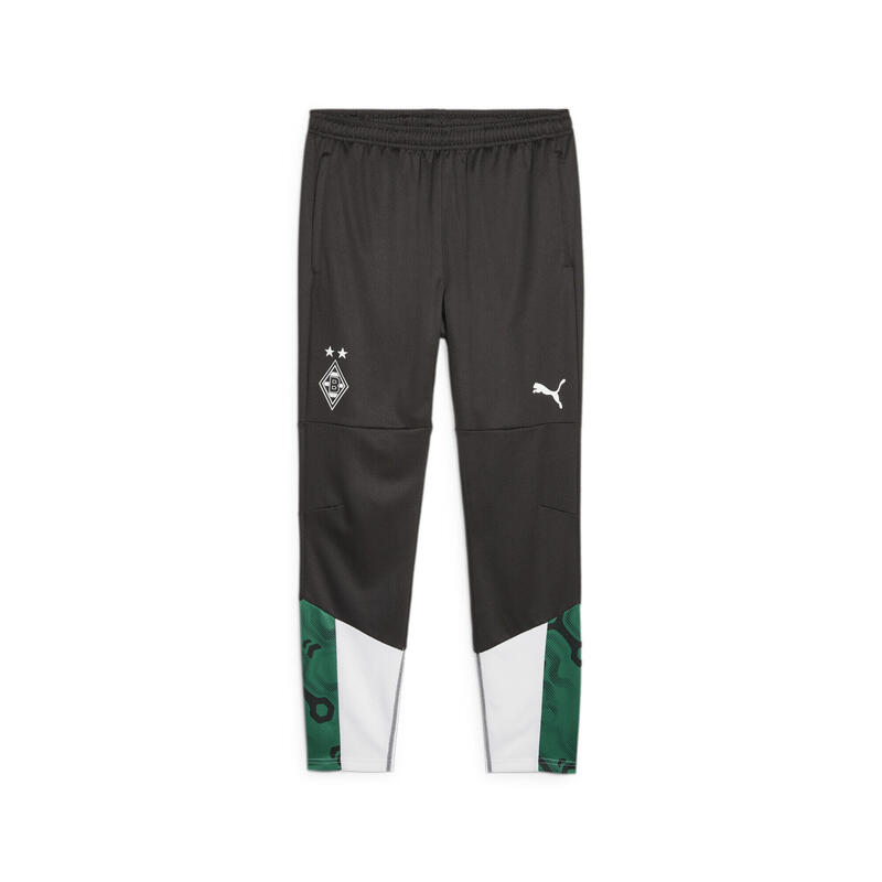 Pantalon d’entraînement 23/24 Borussia Mönchengladbach PUMA Power Green Black