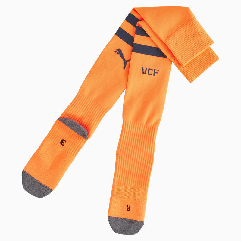 Calzettoni da calcio Valencia CF a righe PUMA Ultra Orange Marine Blue