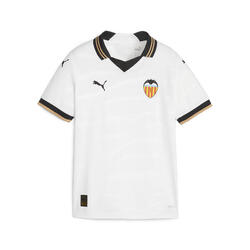 Maillot Home 23/24 Valencia CF Enfant et Adolescent PUMA White Light Sand Beige