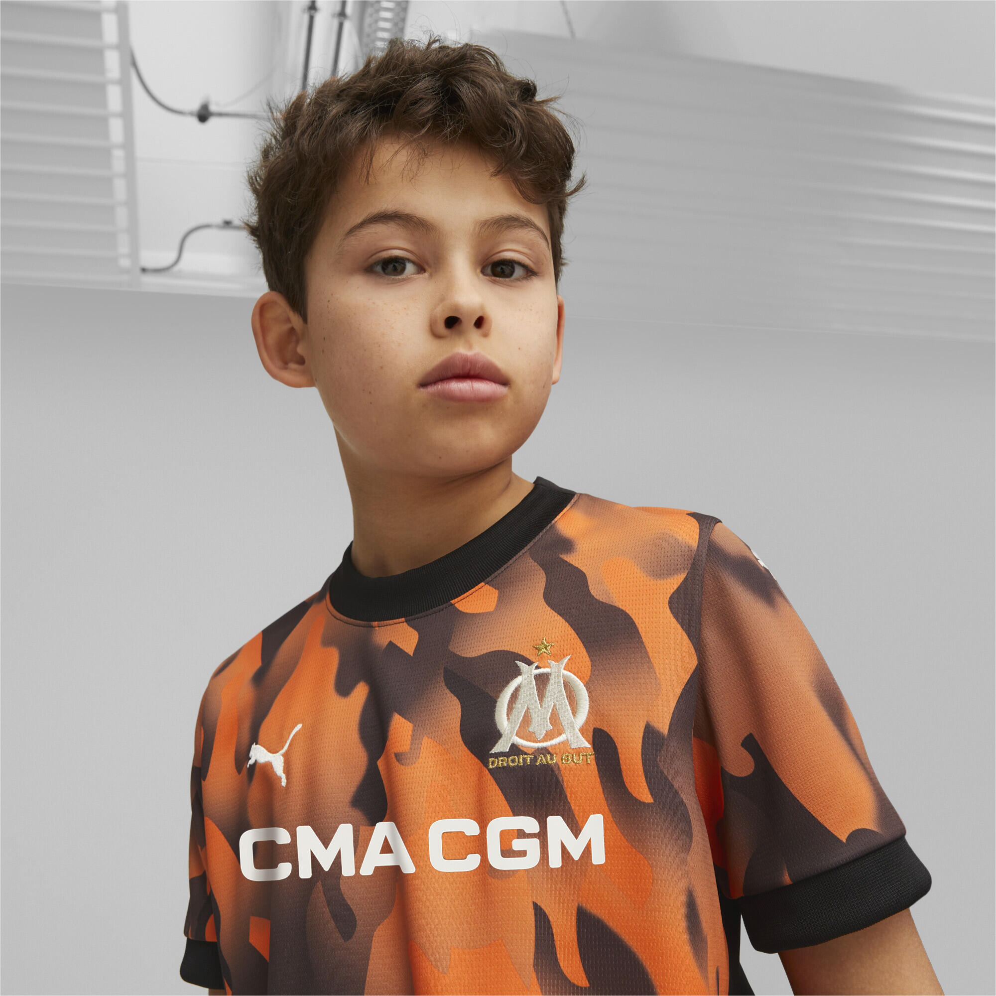 Maglia gara Third Olympique de Marseille 23/24 da ragazzi PUMA 4/5