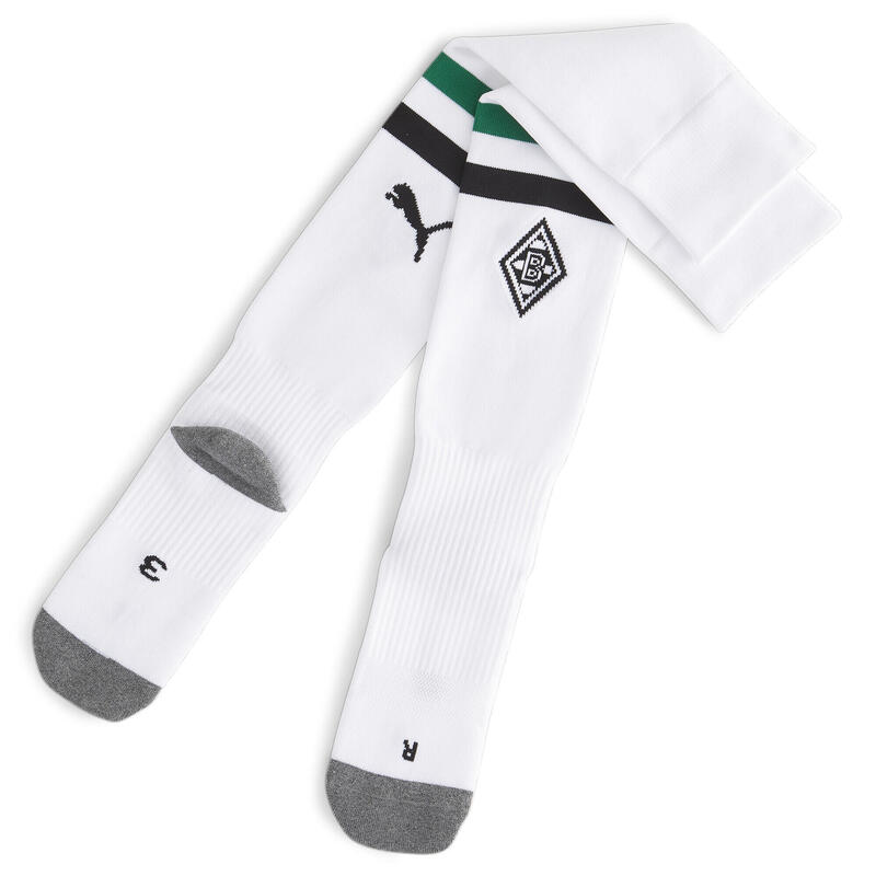 Borussia Mönchengladbach voetbalsokken PUMA White Power Green