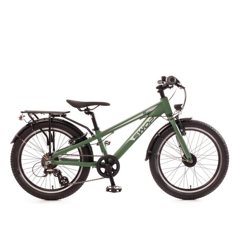 Bachtenkirch SWOP, 20 pouces, vélo pour enfants ATB, 7 vitesses, vert