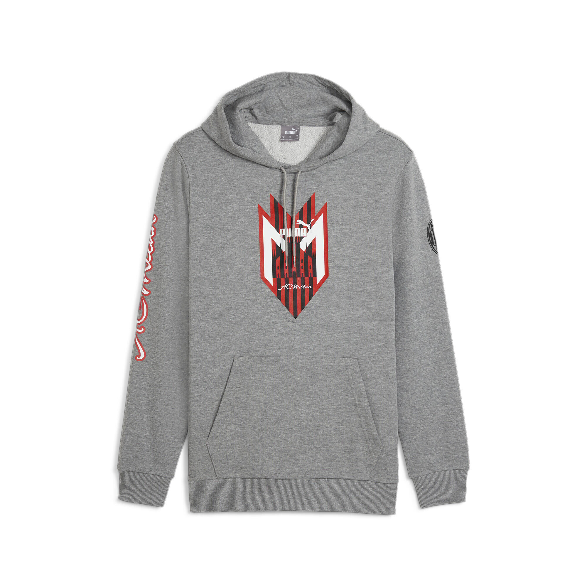 Hoodie Ftblicons AC Milan PUMA Medium Gray Heather 1/6