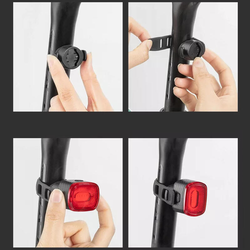 Lampka rowerowa tylna inteligentna Rockbros Q2S Samurai 6/7