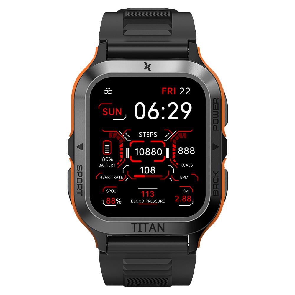 Maxcom Relogio Fw67 Titan Pro Orange 2/7