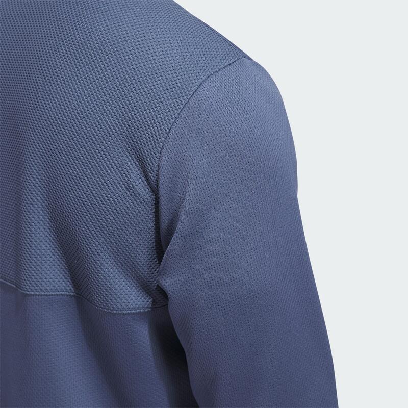 Ultimate365 Textured Sweater met Korte Rits