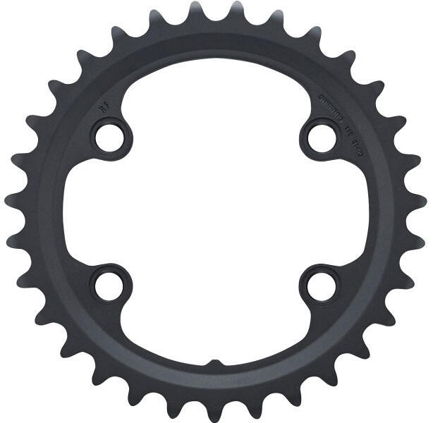 Shimano 31T GRX FC-RX810 Chainring - Black for 2x11 Speeds 2/3