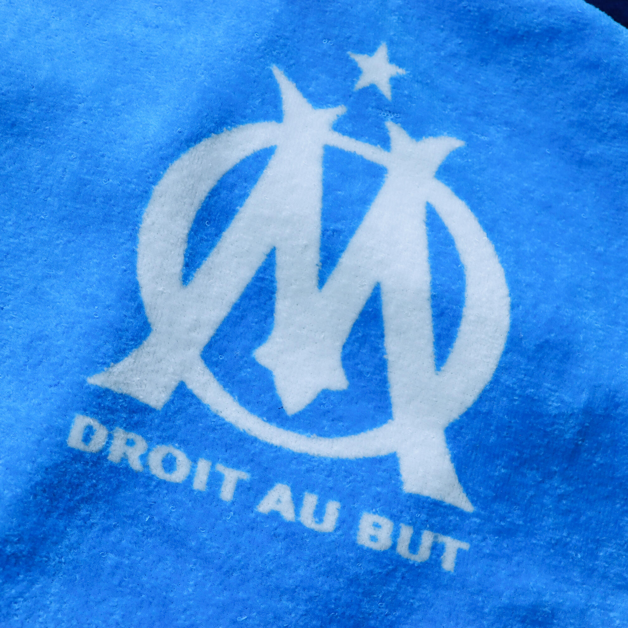 Serviette de bain 75x150 cm coton football Marseille - Curve 2/4