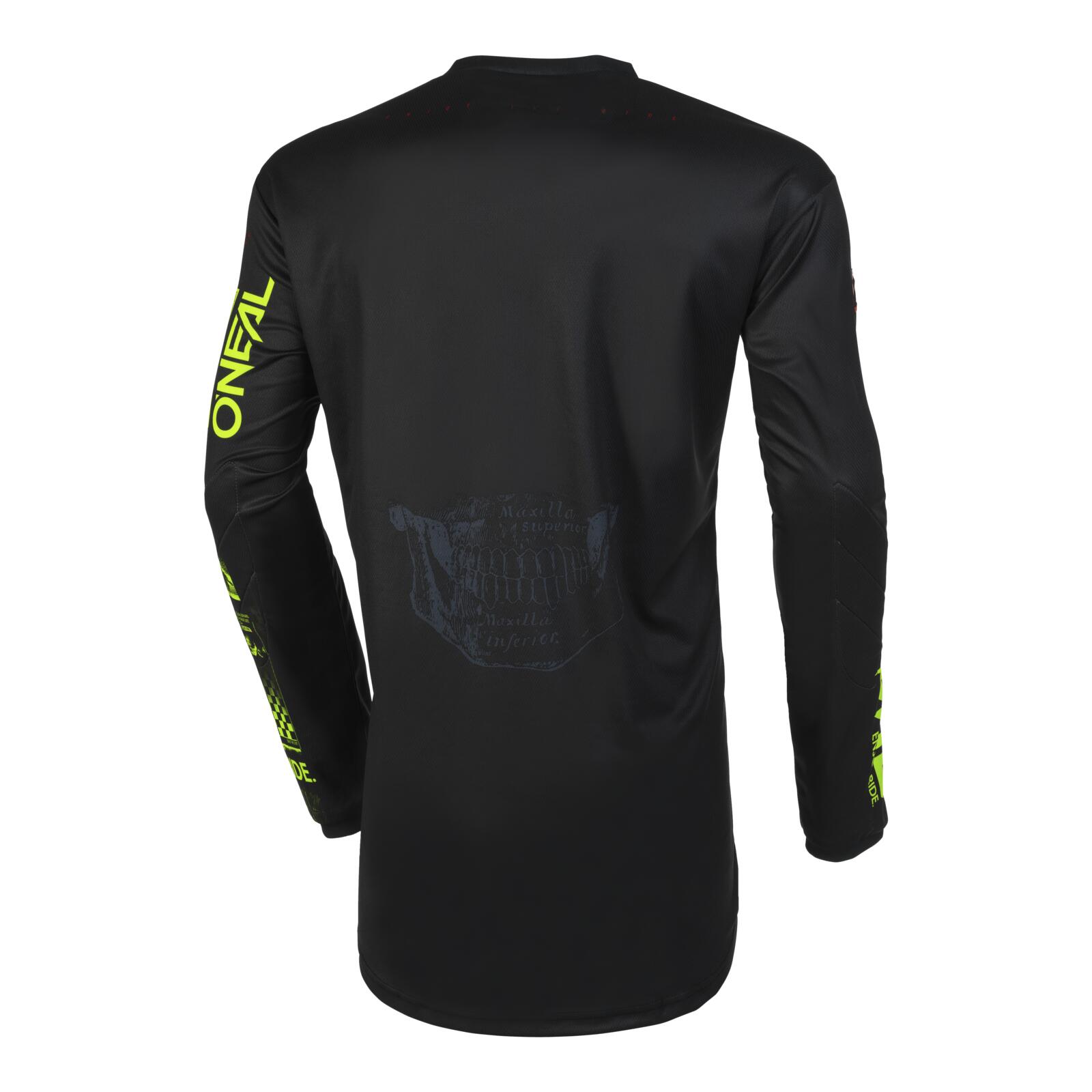 MTB Maillots ELEMENT Homme Noir/Neon Yellow 2/2