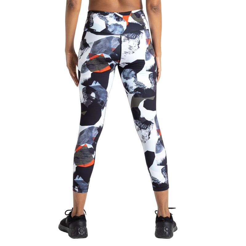 Leggings 7/8 Influential Diseño Abstracto para Mujer Verde Linchen