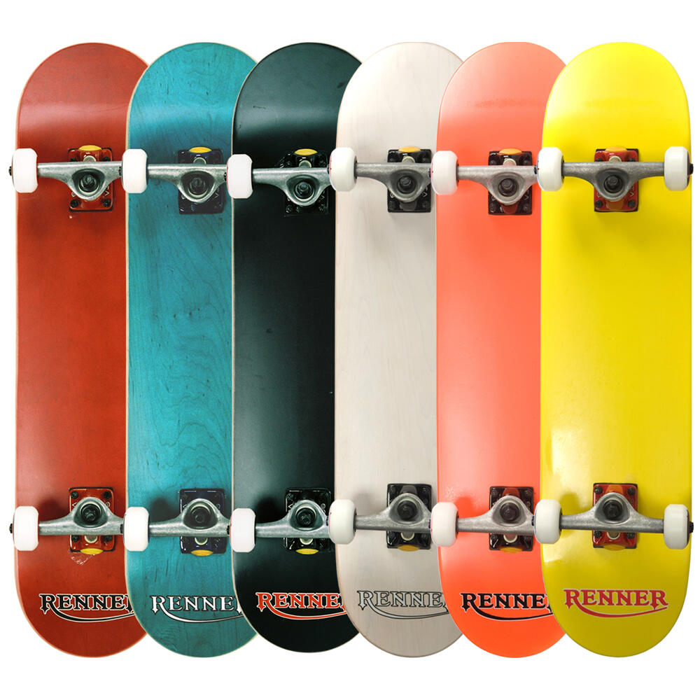 RENNER PRO 720 SERIES COMPLETE SKATEBOARDS 7.75” – RED – AGE 8+ 6/6