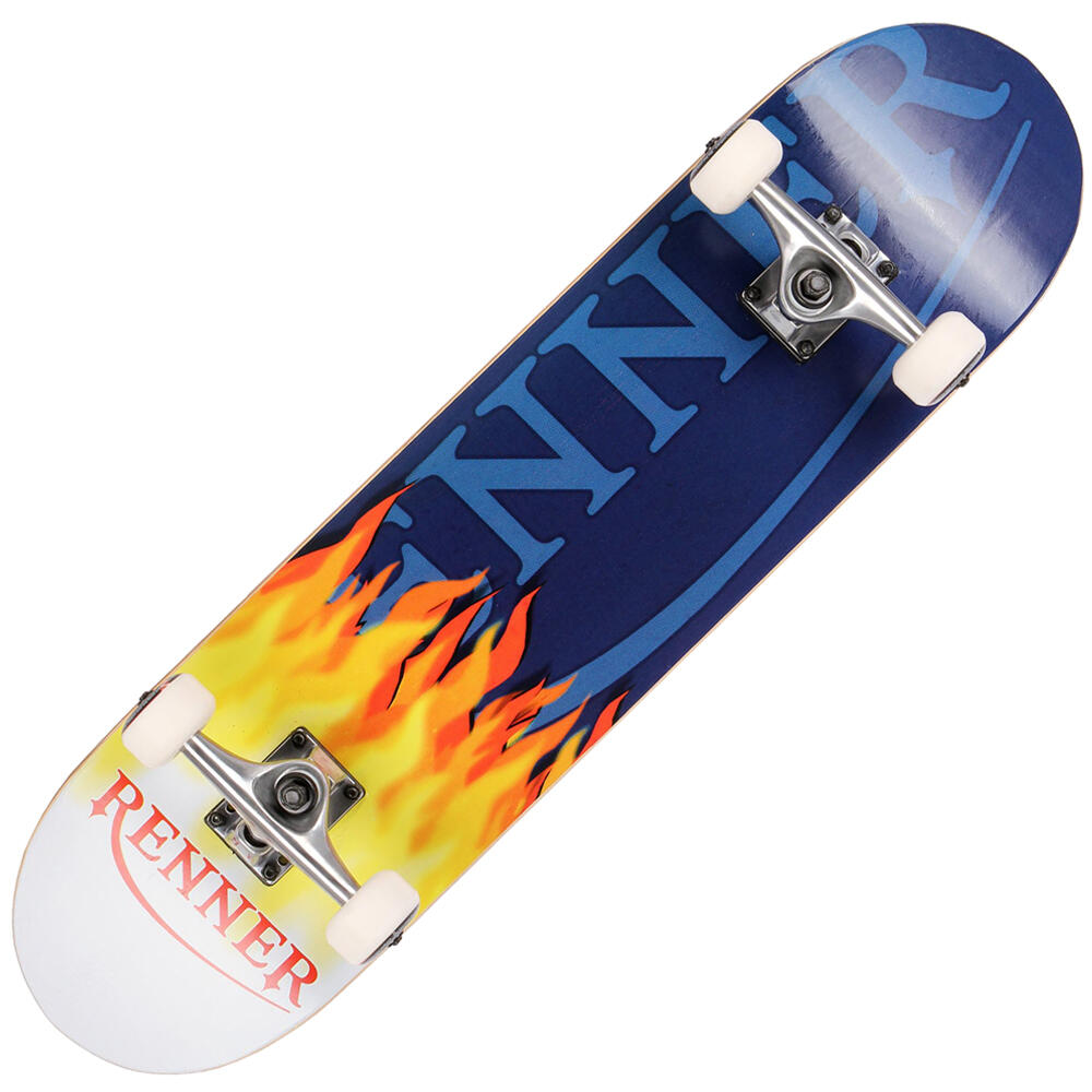 RENNER PRO 360 SERIES COMPLETE SKATEBOARDS 7.75” – SMOKE – AGE 5+ 2/3