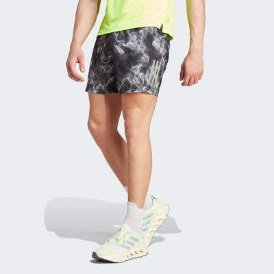 Own the run allover print short