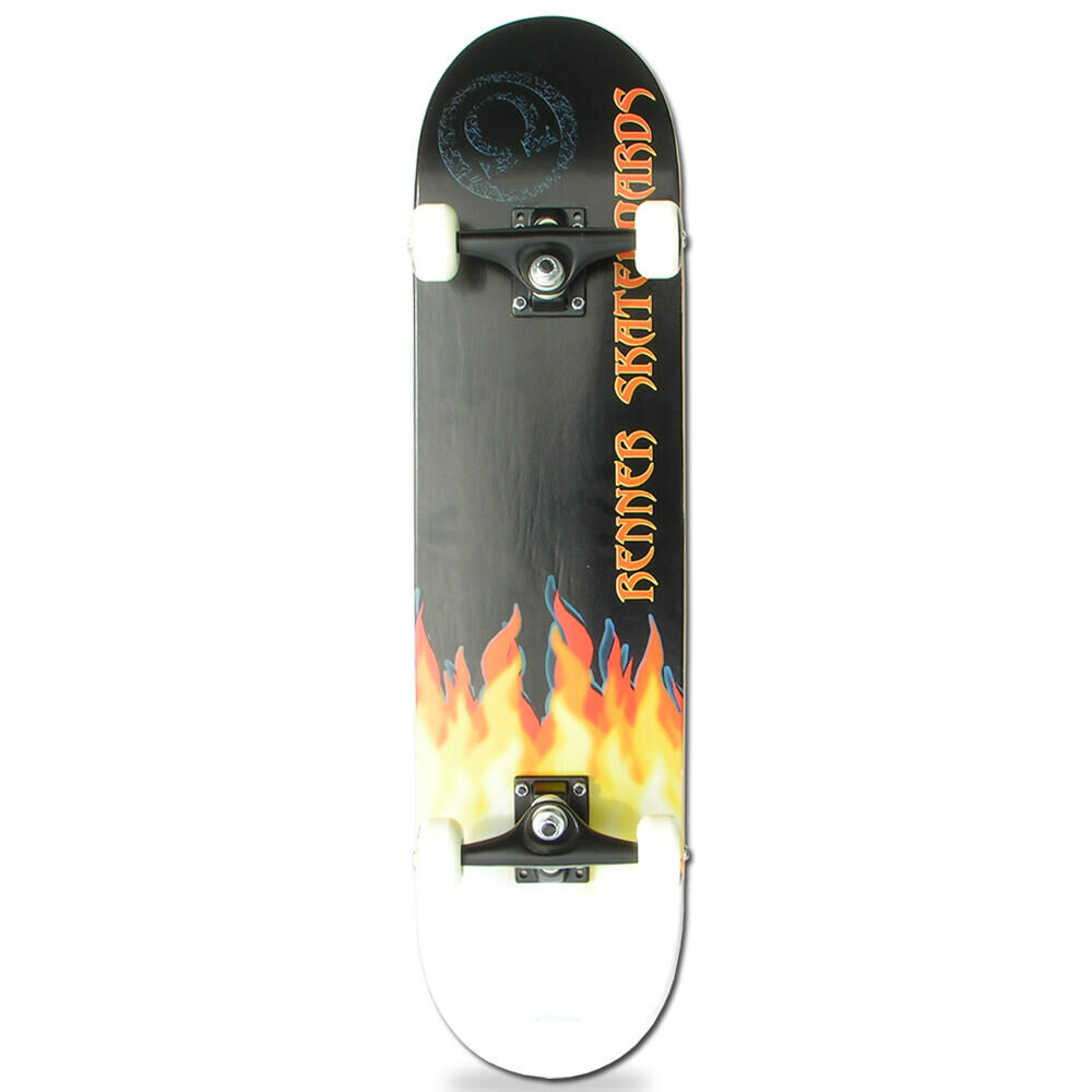 RENNER RENNER PRO 180 SERIES COMPLETE SKATEBOARDS 7.75” – FLAMES – AGE 5+