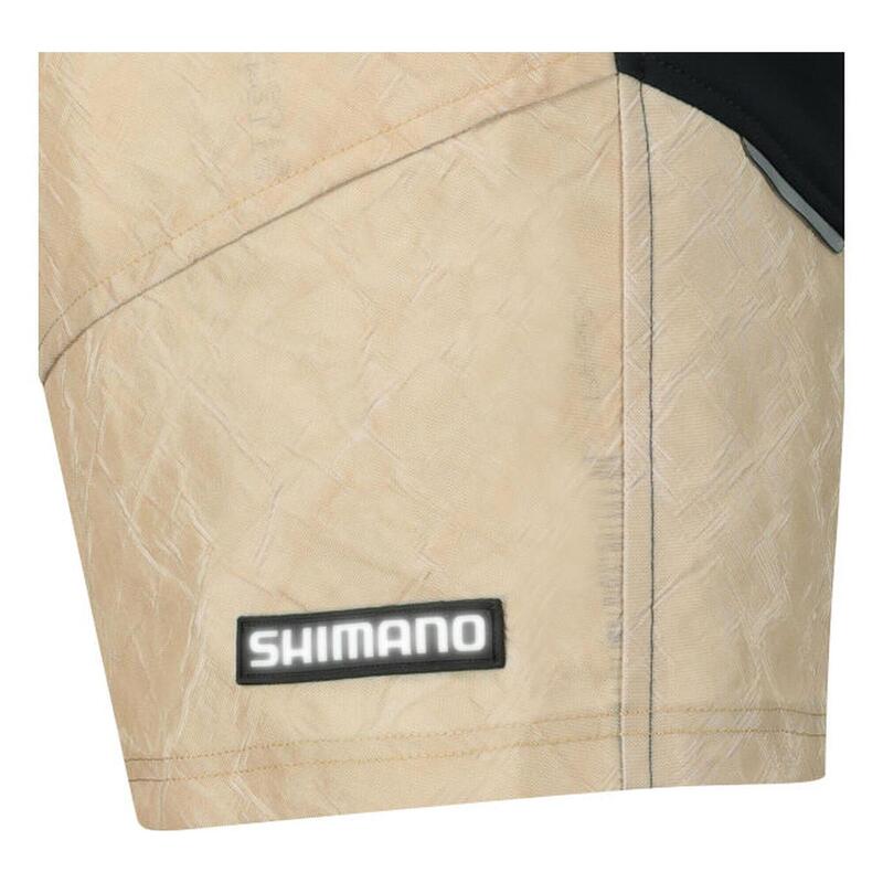 SHIMANO Woman's REVO Shorts w/o Inner Shorts, Beige