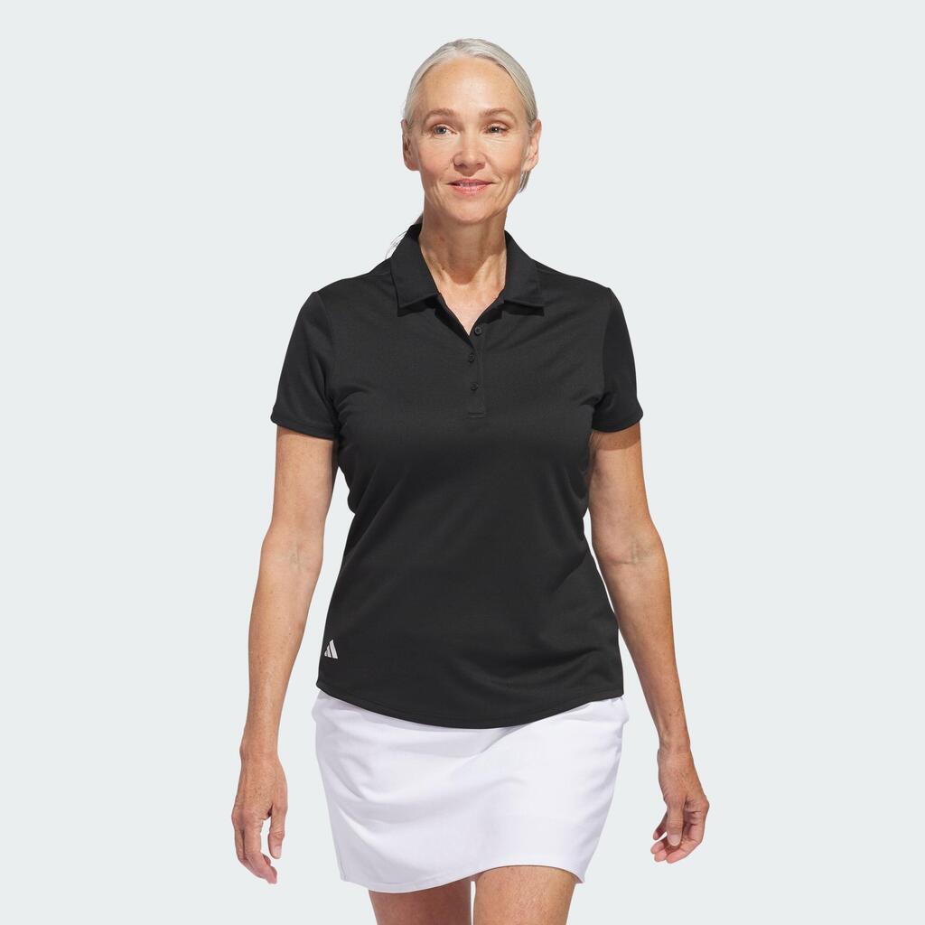 Women's Solid Performance Short Sleeve Polo Shirt