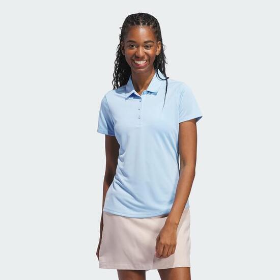 Solid Performance Short Sleeve Poloshirt für Damen