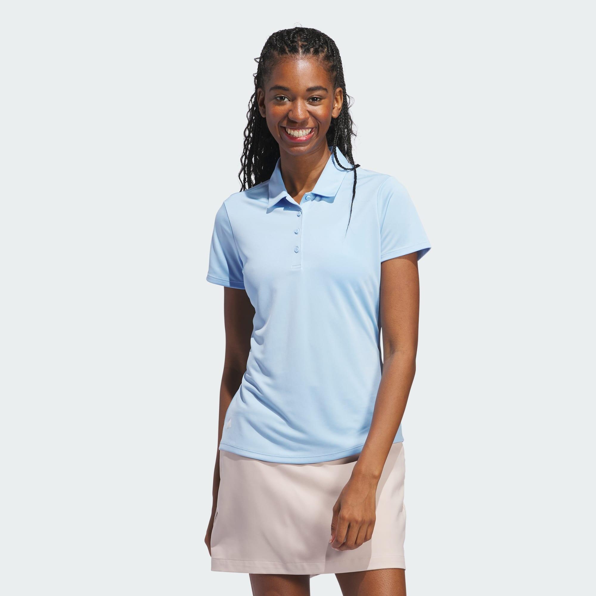 Performance Women's plain short-sleeved polo shirt