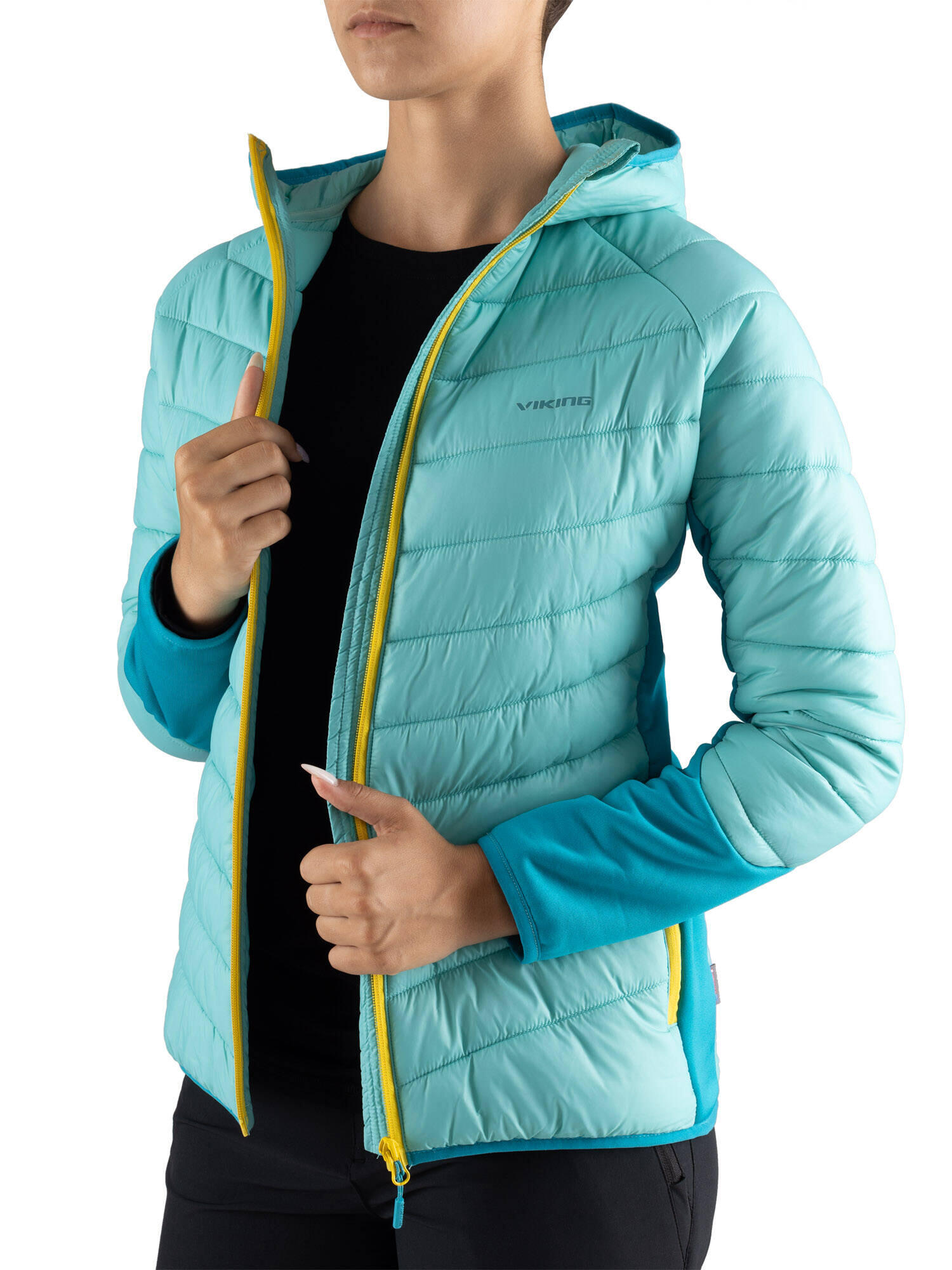 Kurtka pikowana turystyczna damska Viking Becky Warm Pro, PrimaLoft 6/6