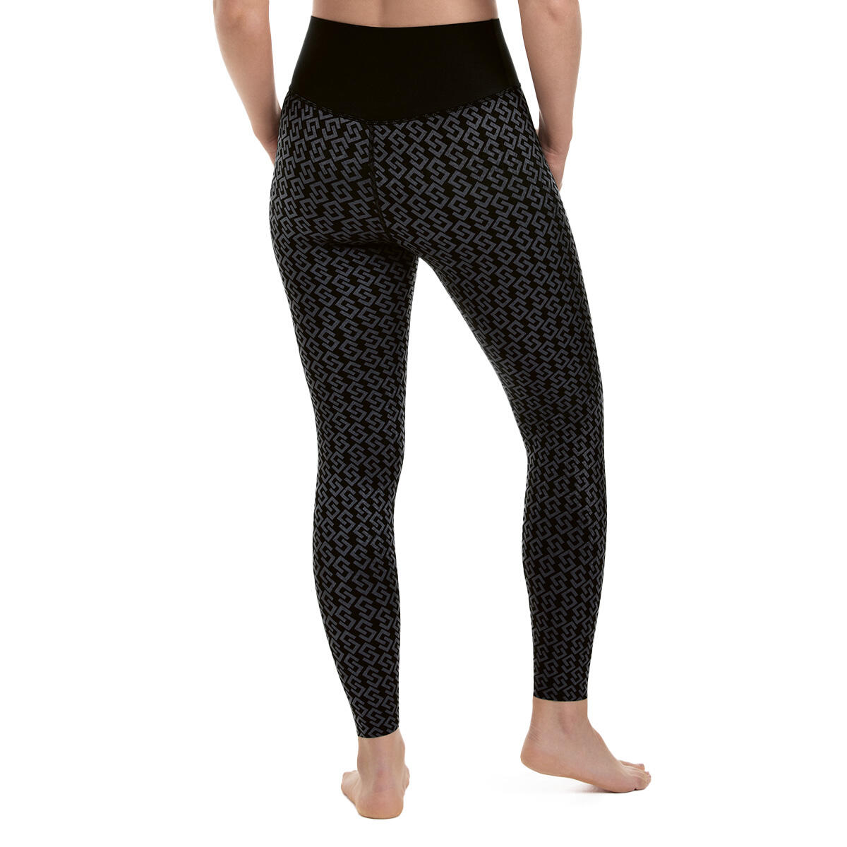 sportbroek Dames - Tights Massage Effekt 3/4