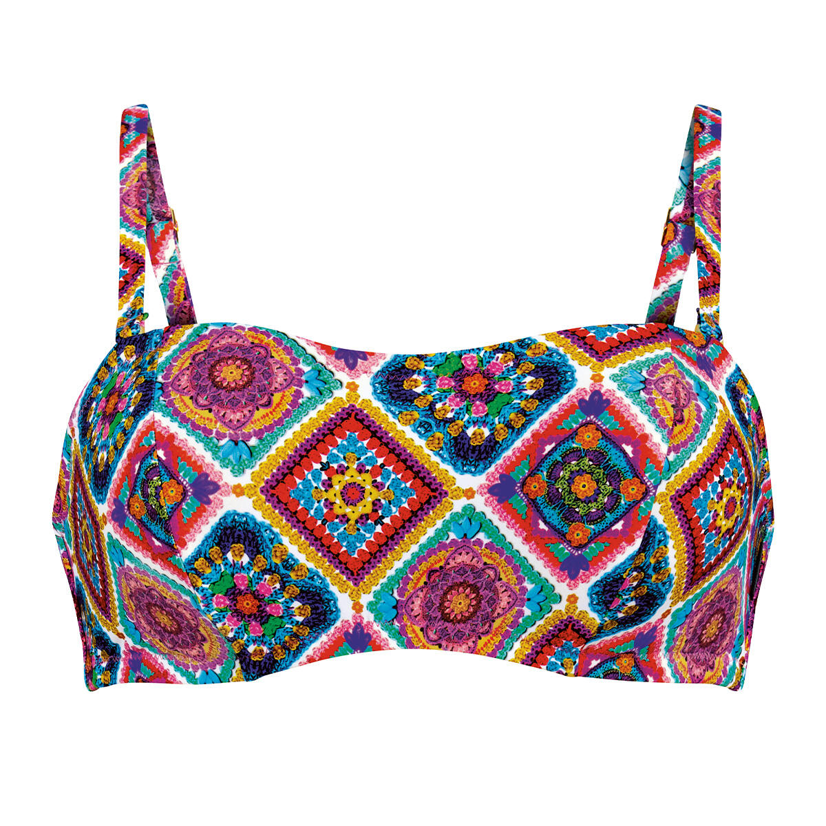 Bikini-Top Damen - Schwimmen - Crochet Flower 2/4