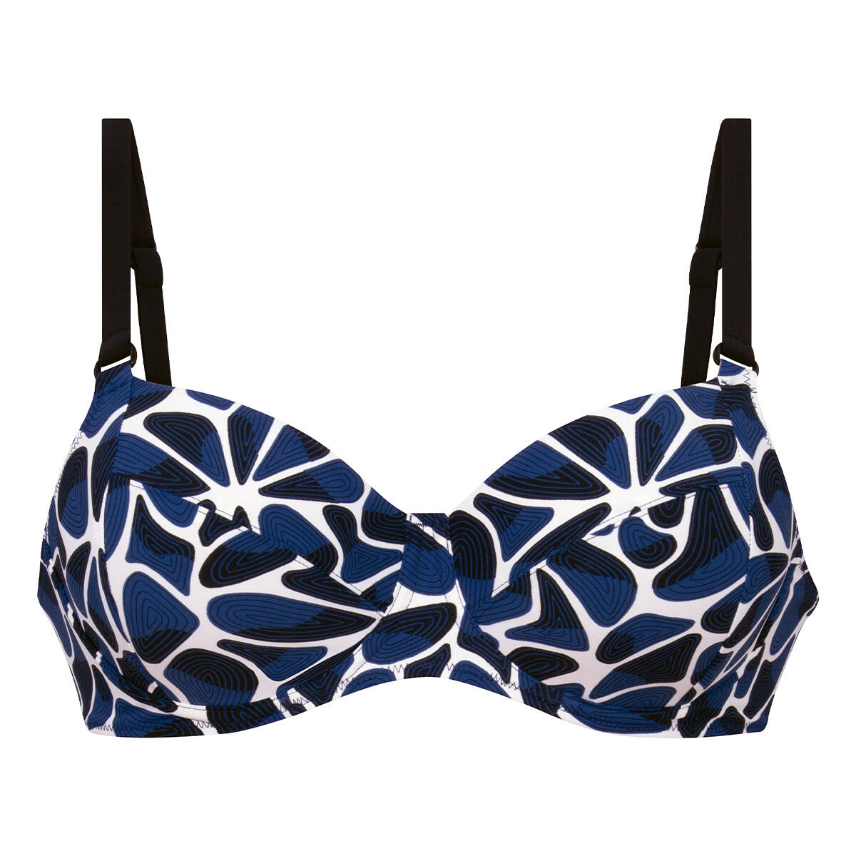 Bikini-Top Damen - Schwimmen - Blue Depths 2/4