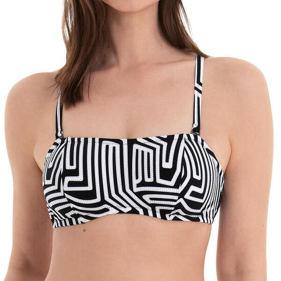 Bikini-Top Damen - Schwimmen - Shining Lines