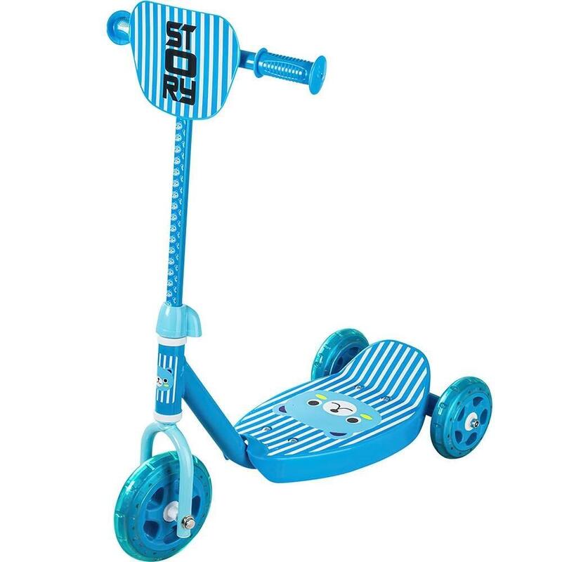Story Mini-Kinderroller mit drei Rädern, Blau