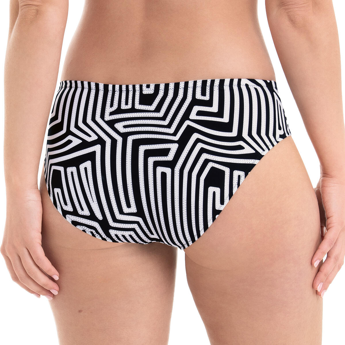 Bikini-Slip / Unterteil Damen - Schwimmen - Shining Lines 3/4