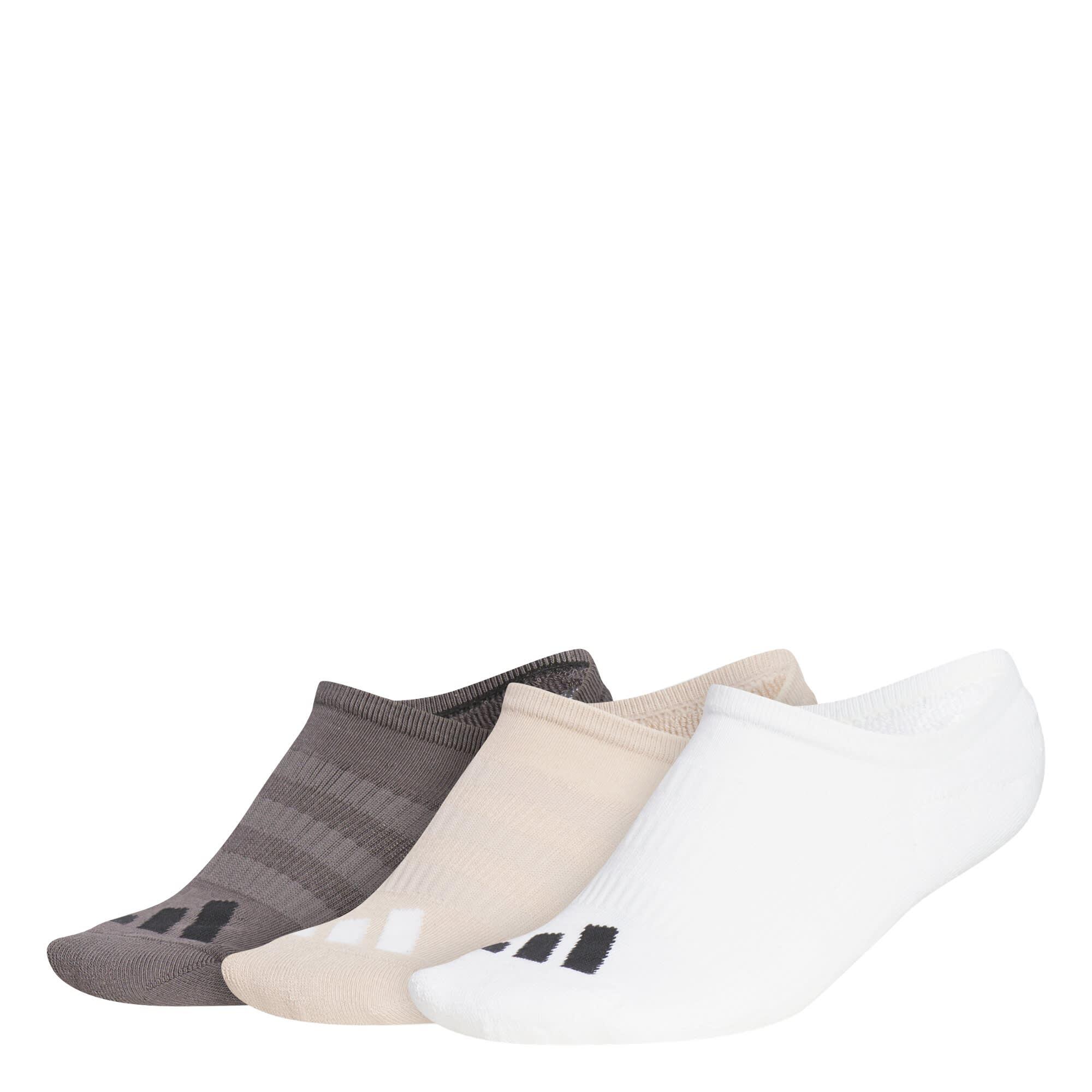 Adidas - Socquettes Ultra Basses Femmes (3 Paires) - Chaussettes - Multicolore - 40/42 - Decathlon
